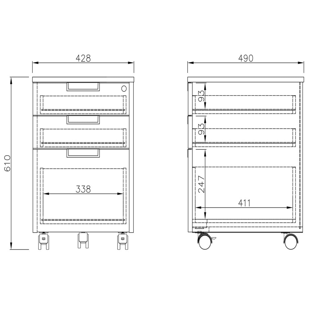 三段 コンパクト 多機能
