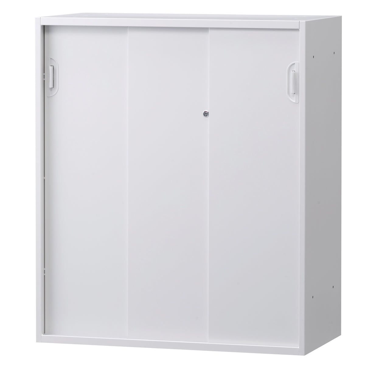 3枚スチール引き違い書庫 下置き専用