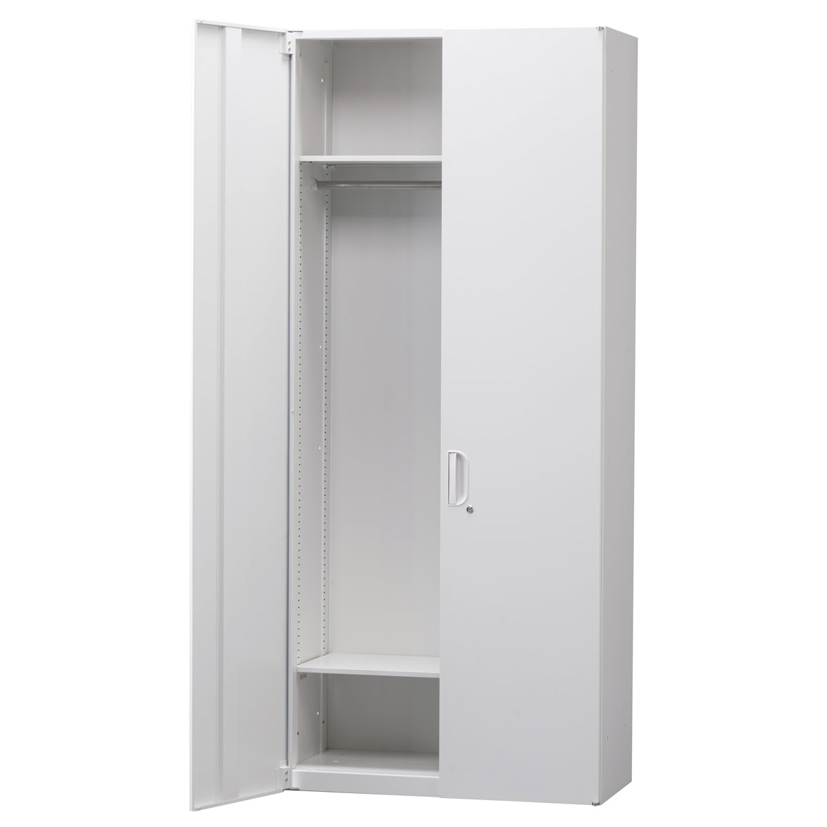 ワードローブ モダンな空間 ホワイト