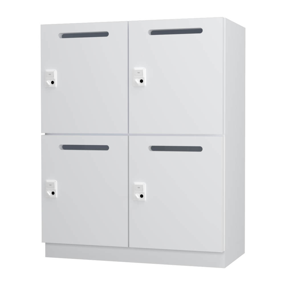 パーソナルロッカー ダイヤル錠 IC錠 ベースセット【オフィス家具市場】【日本製】【HCB-PDPC】