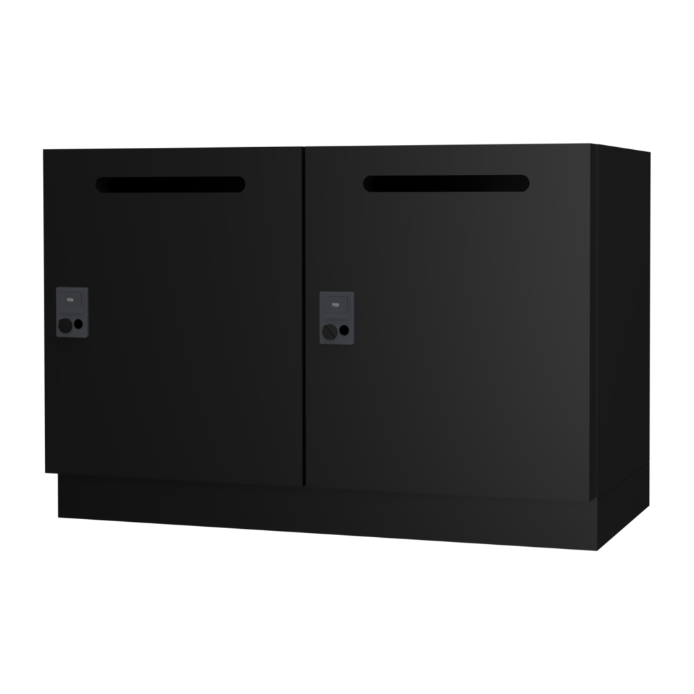 コーナーガード付き ロッカー 上置き用