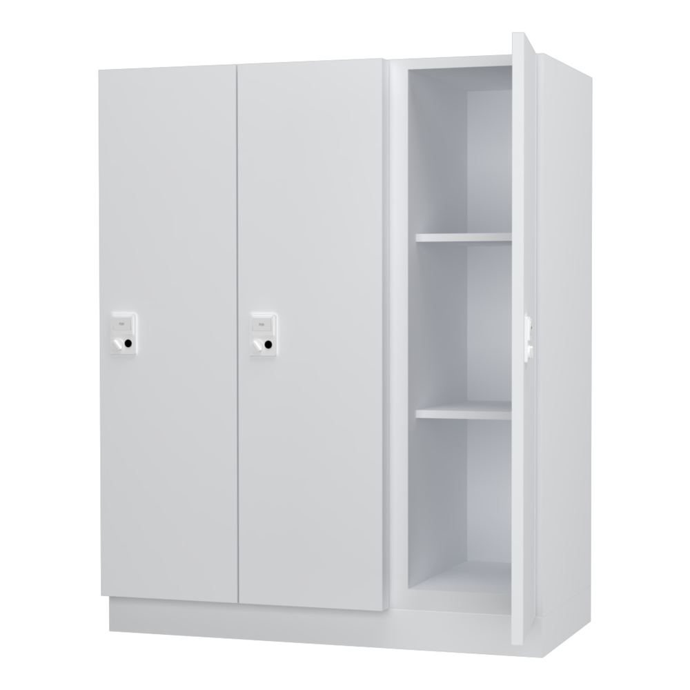 3列1段 IC錠 ホワイト