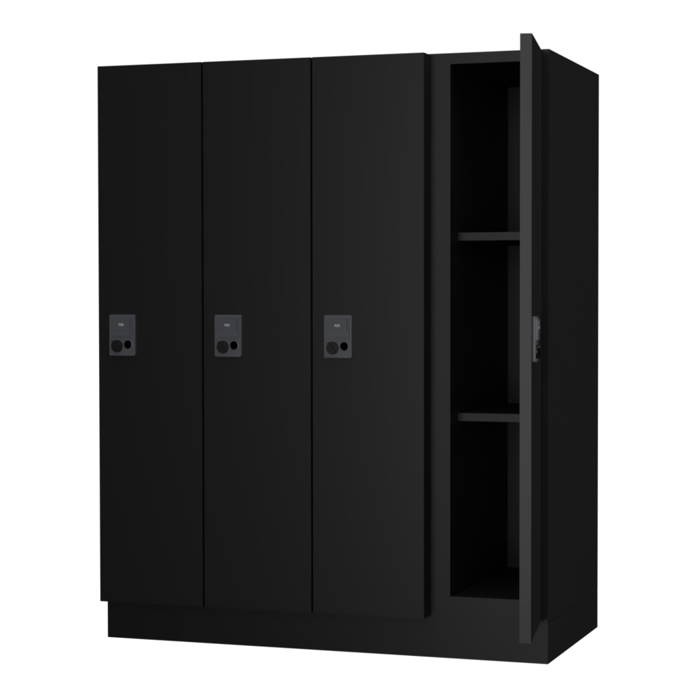 ブラック 上下兼用 IC錠