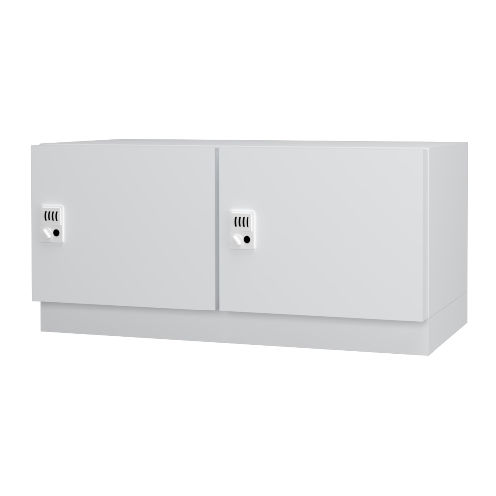 ダイヤル錠 上置き用 2列1段