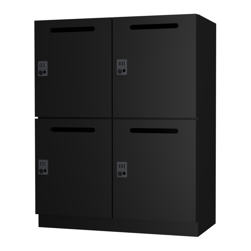 ダイヤル錠 ロッカー 2列2段