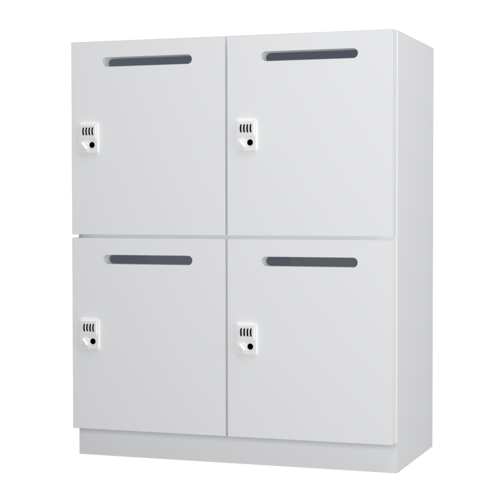 パーソナルロッカー ホワイト H1050