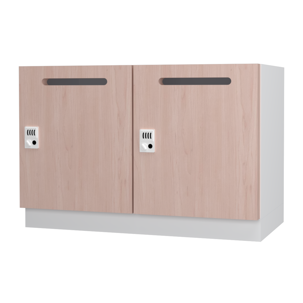 ナチュラル ロッカー 上置き用