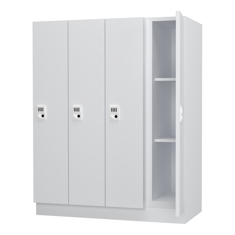 ダイヤル錠 ホワイト セット商品