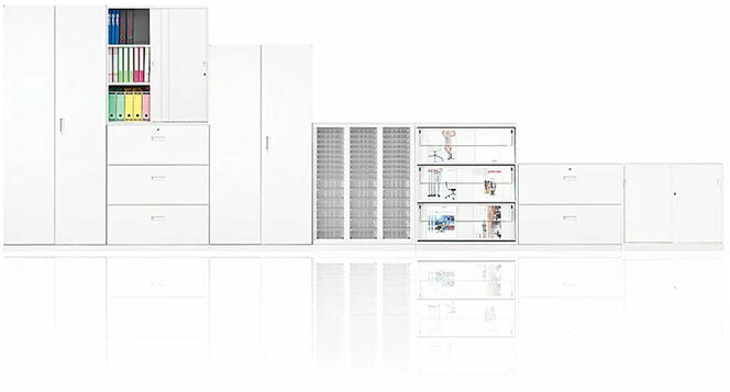 オプション品 IC書庫専用棚板 【4枚セット】 W900用 棚板 フック4個付 IN-IC-900TI-MW【オフィス家具市場】