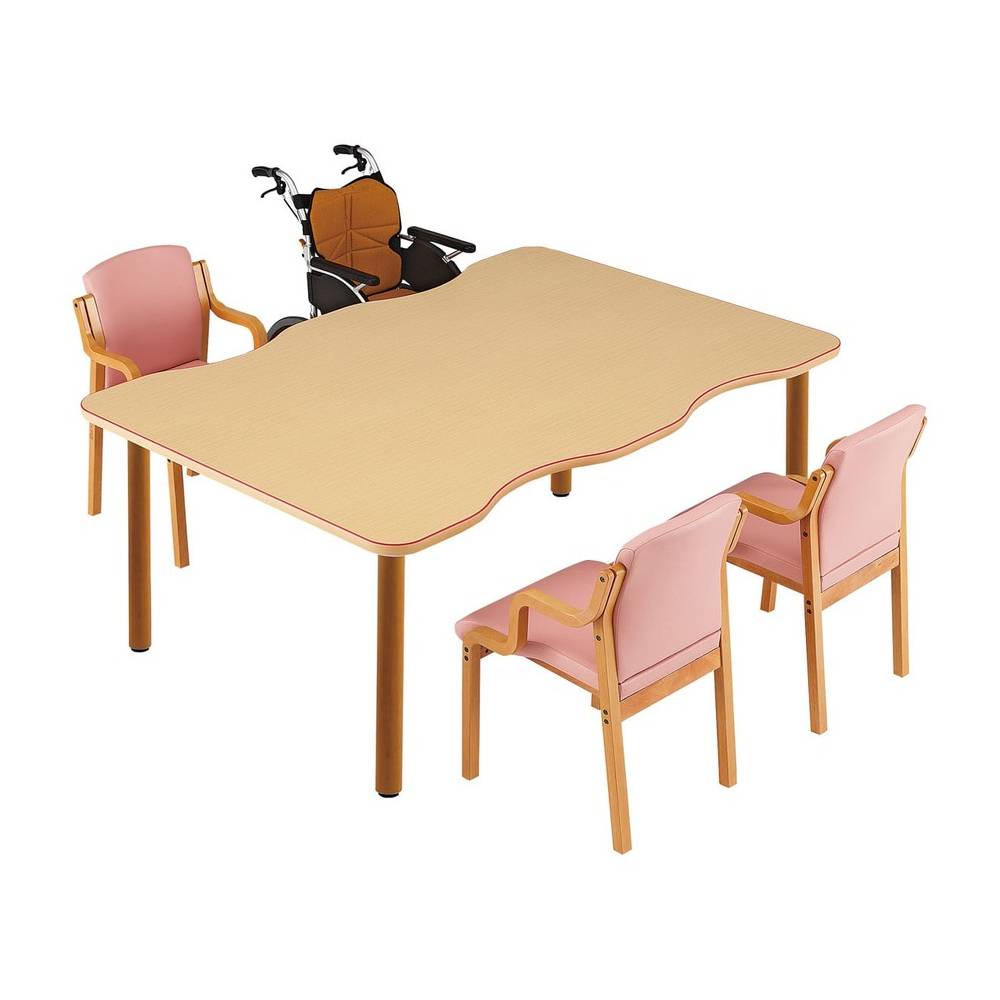 車椅子対応 ダイニングテーブル 介護・福祉施設用