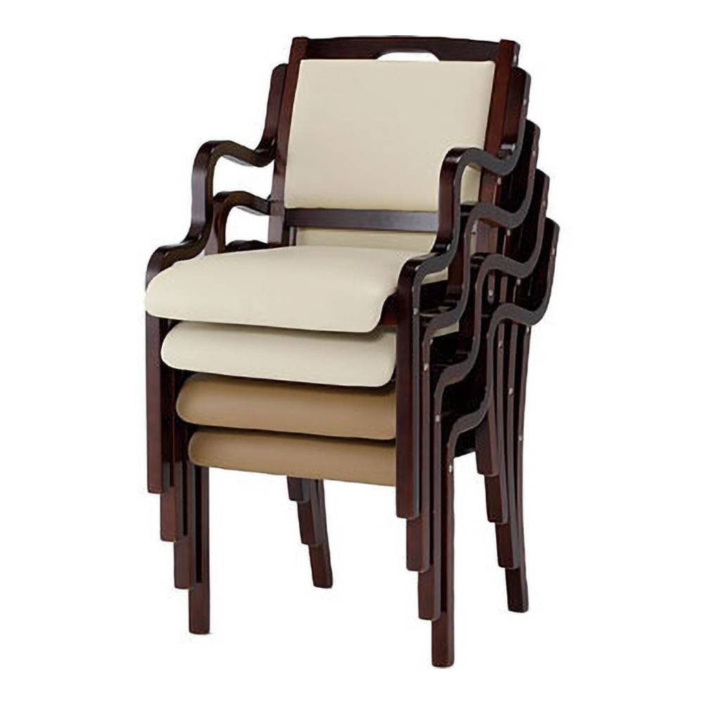 スタッキング 公共施設椅子 省スペース 介護椅子