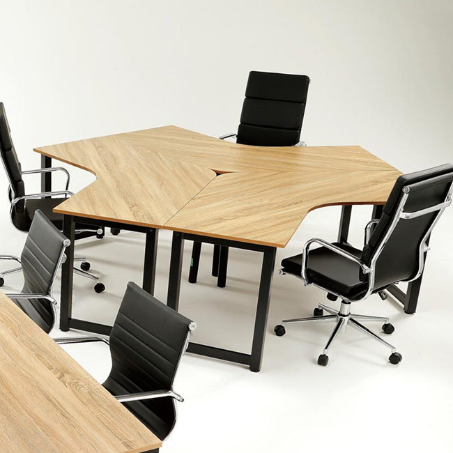 チームテーブル 柔軟なレイアウト モダンオフィス