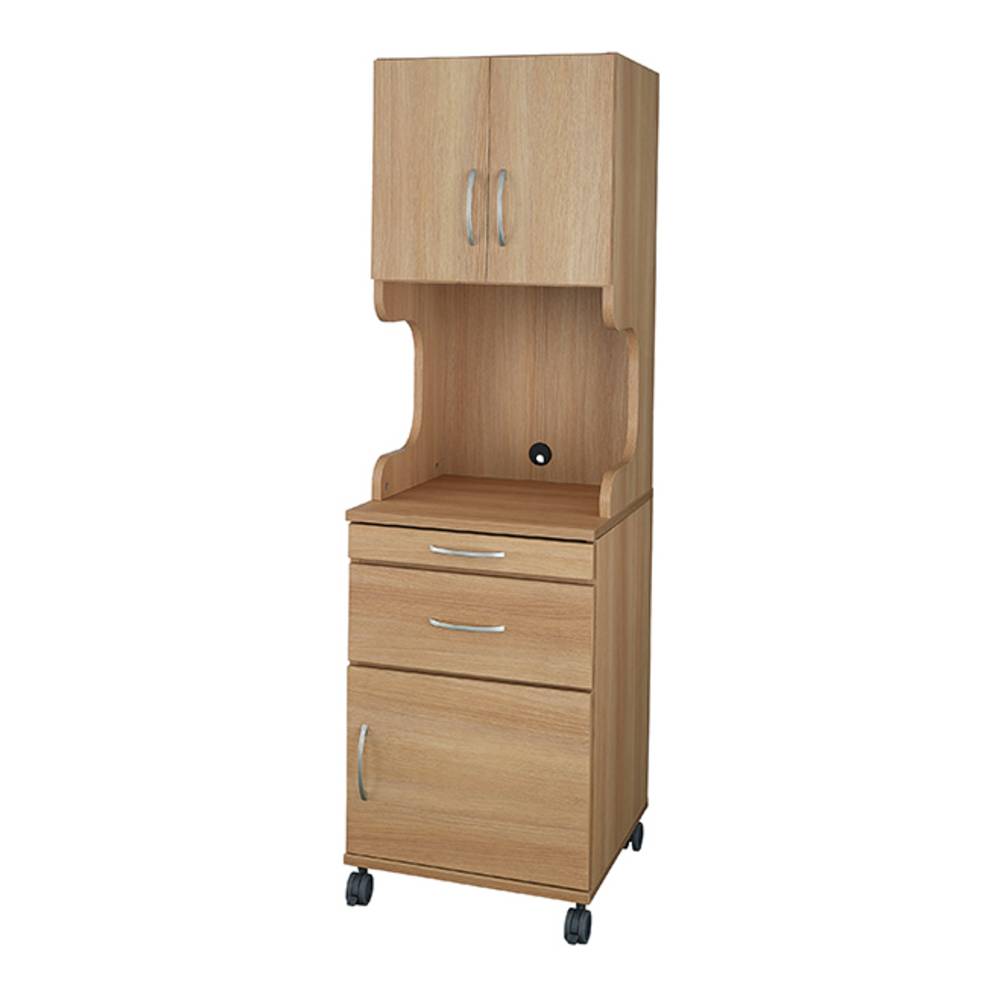 床頭台 ベッドサイドキャビネット リビング収納