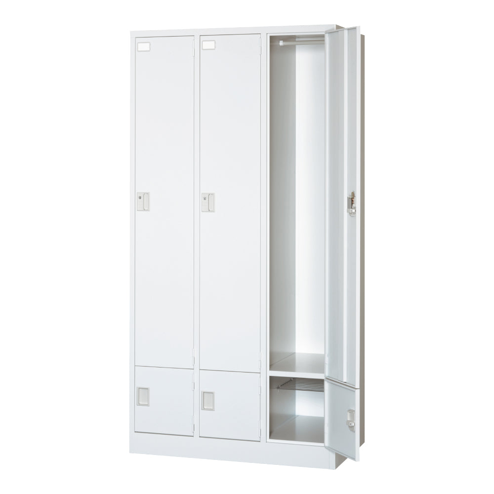 3列2段 ジョブロッカー ホワイト