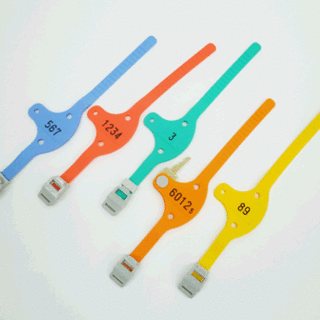 キーバンド  1点  キー・オ・メイト ロッカー シリンダー錠 オプション