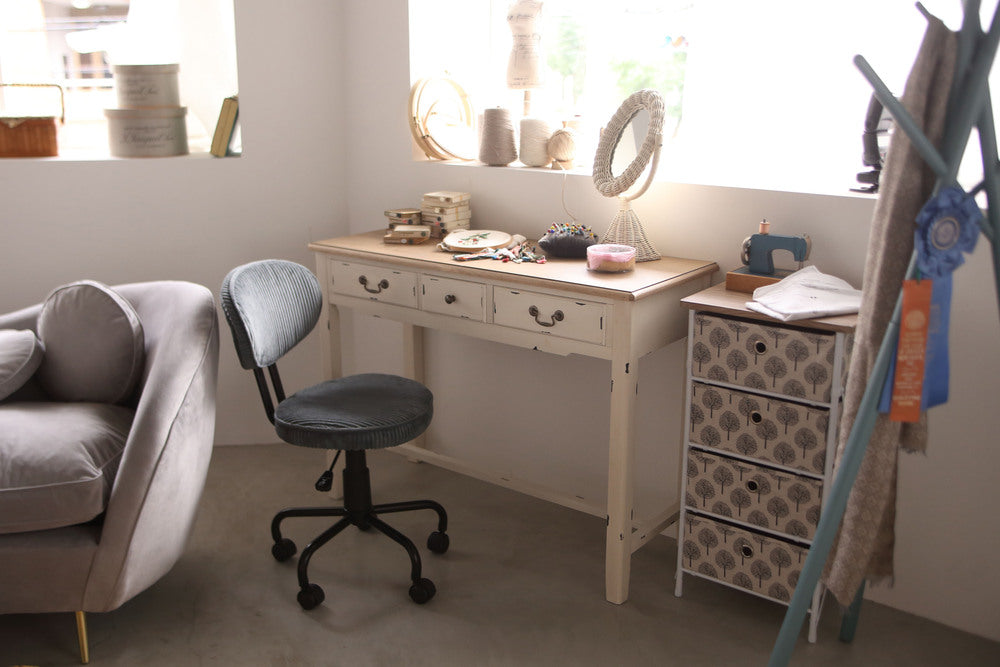 オフィスチェア 昇降機能付 キャスター付 ワークチェア 回転チェア コーデュロイ デスクチェア 【az-kofgi-109】