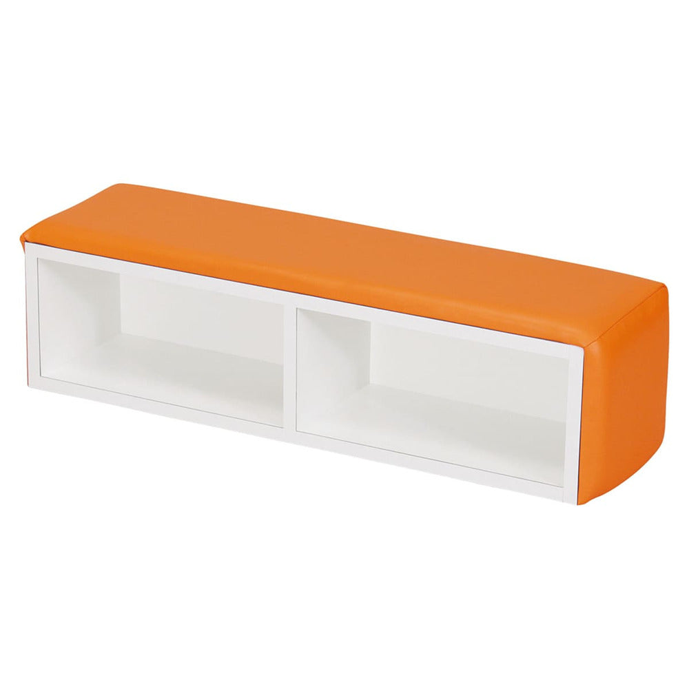 座れるスツール機能付きのキッズ用シューズBOX