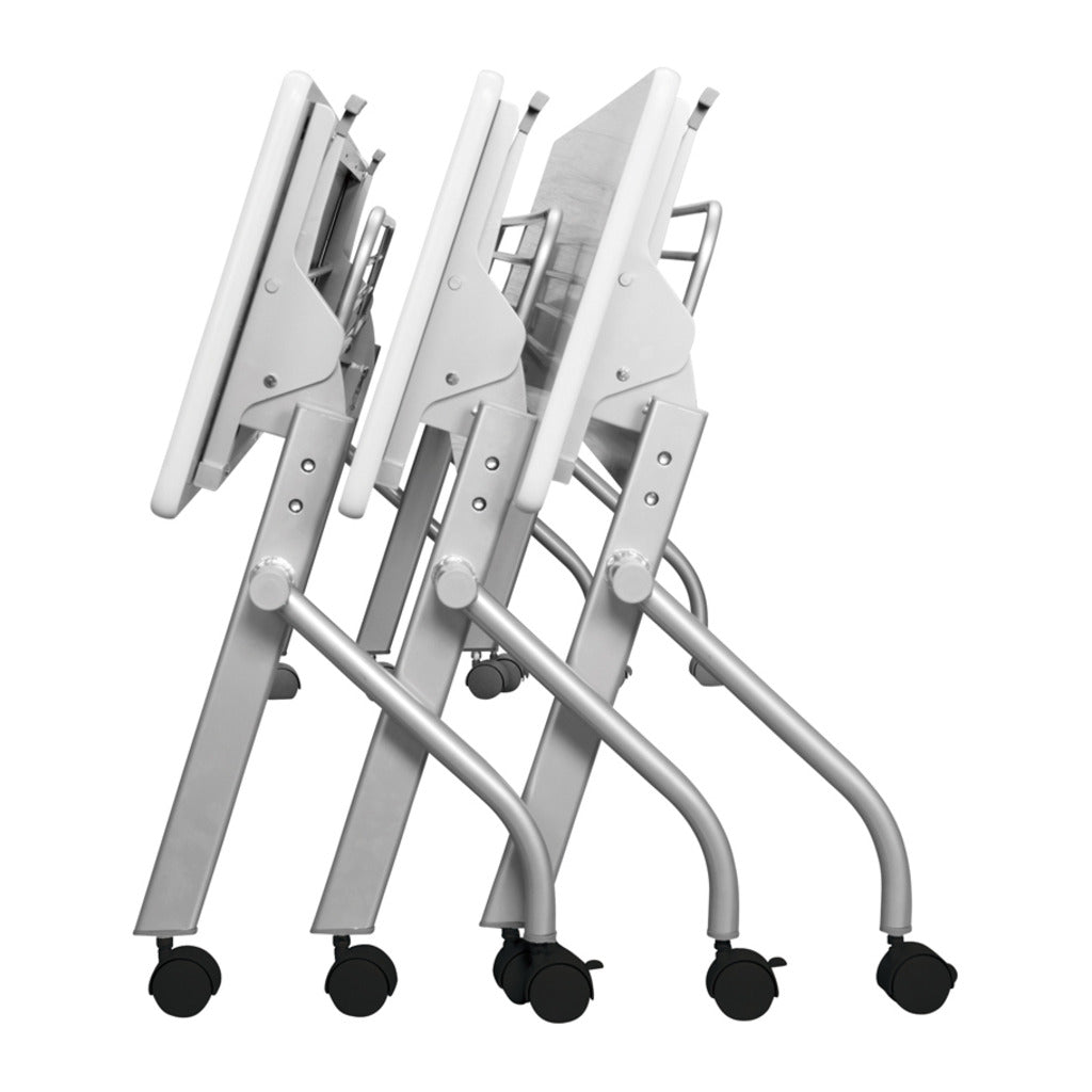 平行スタックテーブル 折りたたみ式 跳ね上げ式