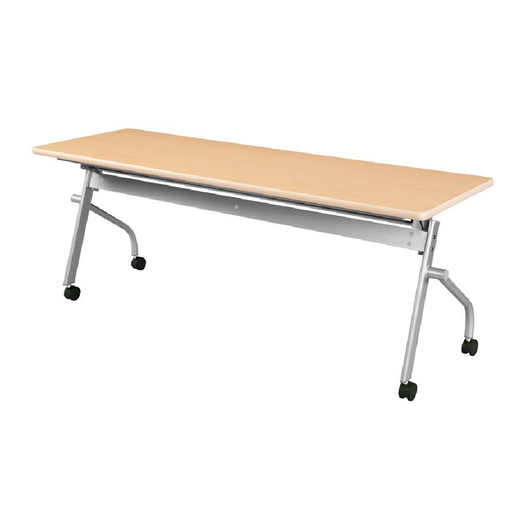 ナチュラル 会議用テーブル アジャスター機能付