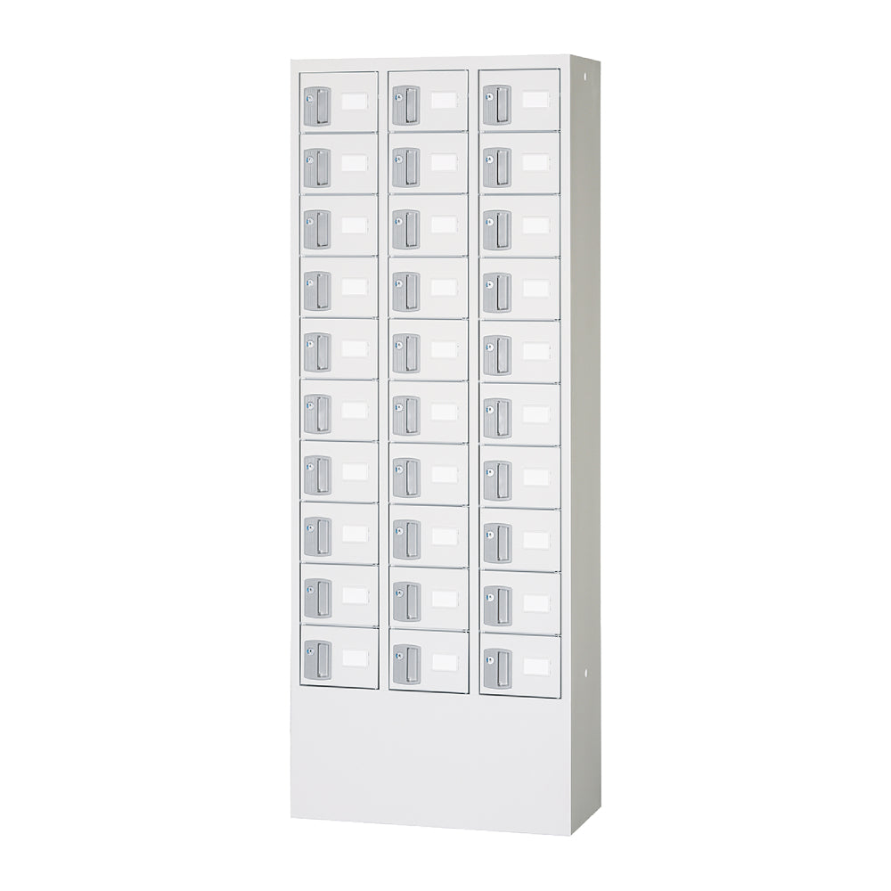 ホワイト 耐久性のあるロッカー モダンなデザイン