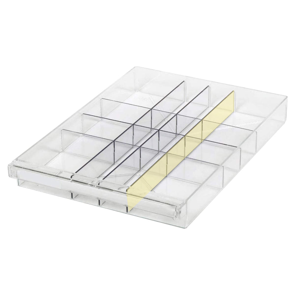 A4浅型 トレーオプション クリアケース 仕分け仕切り板タテ