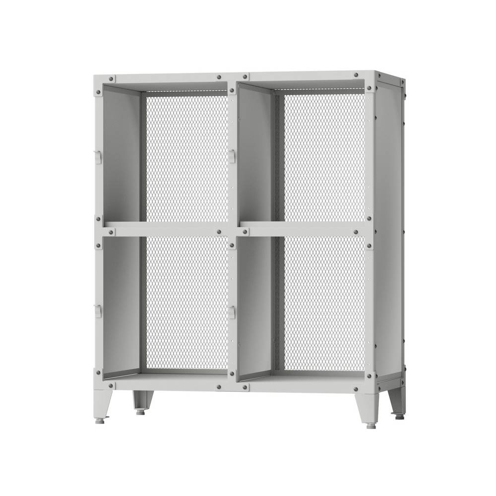 オープンタイプ 側面スチール メッシュロッカー