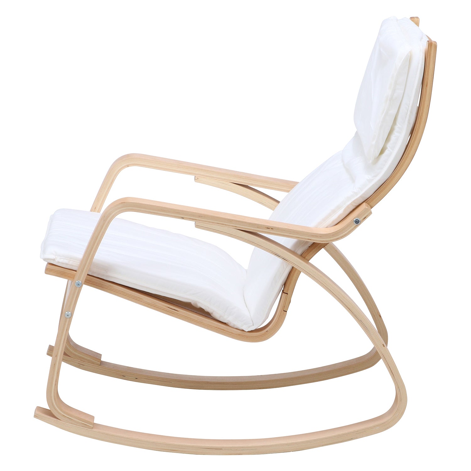 背中をしっかり支えるハイバック