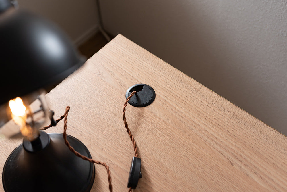 アジャスター付 PCデスク オフィスデスク W120 D60 ワゴンデスク ナチュラル デスク【az-ooff】