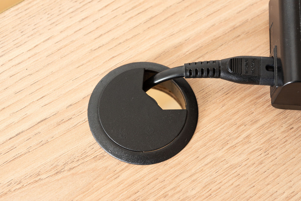 アジャスター付 PCデスク オフィスデスク W120 D60 ワゴンデスク ナチュラル デスク【az-ooff】