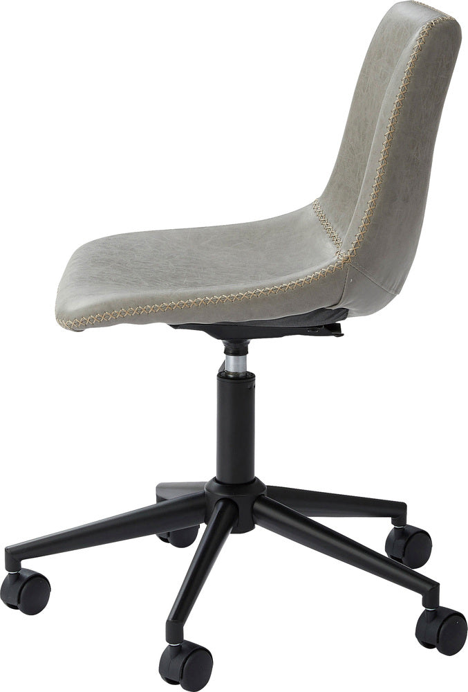 フィットする曲線 肘なし オフィスチェア