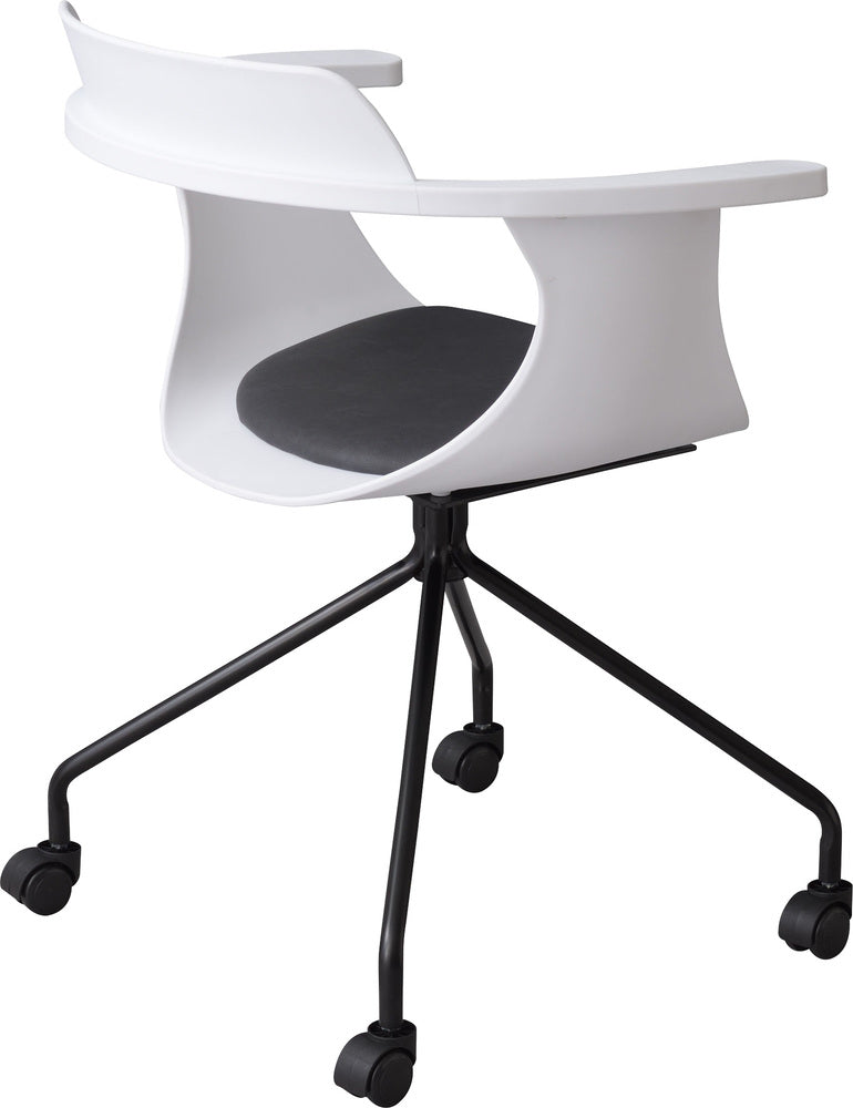 360度回転 デスクチェア キャスター付き