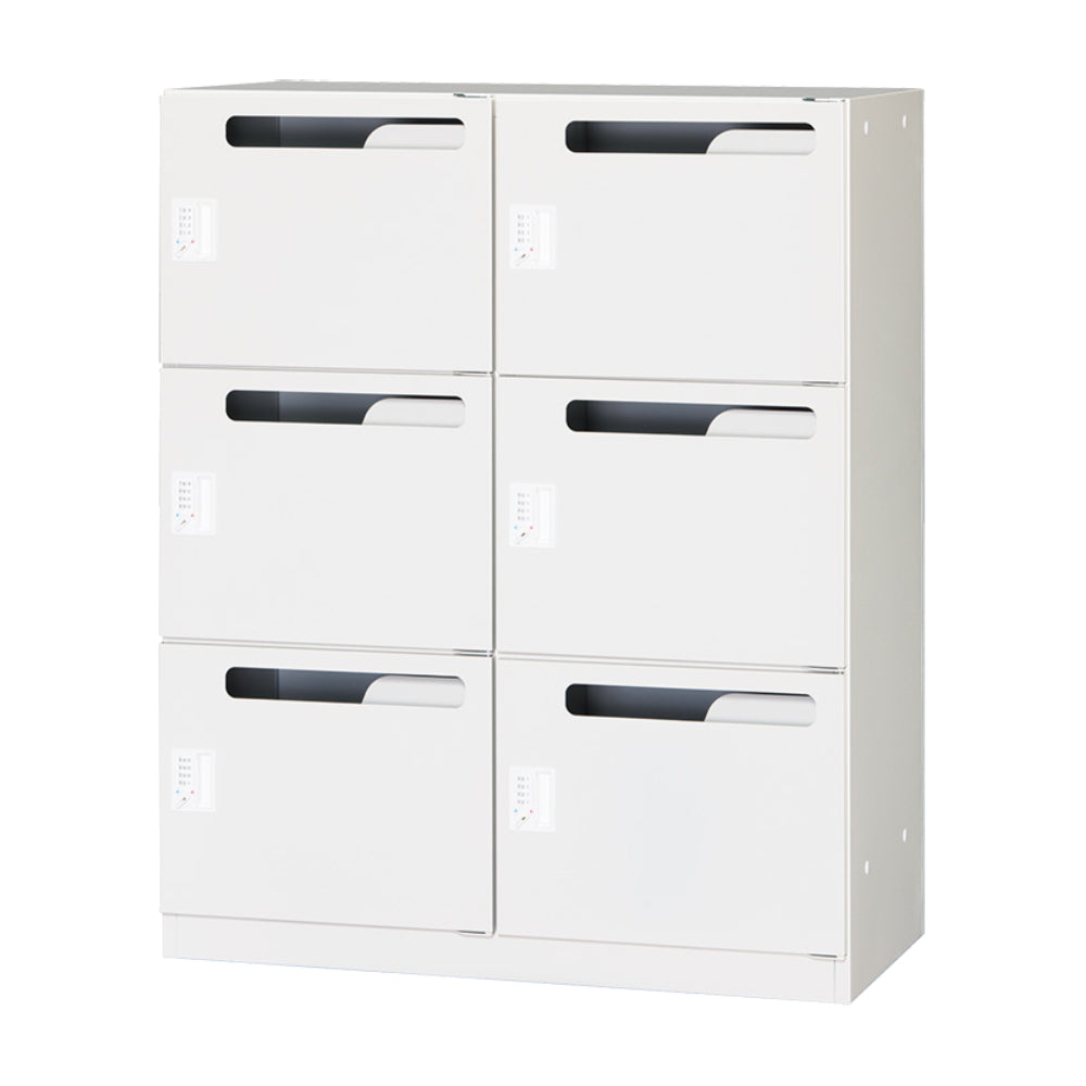 パーソナルロッカー 6人用 ダイヤル錠