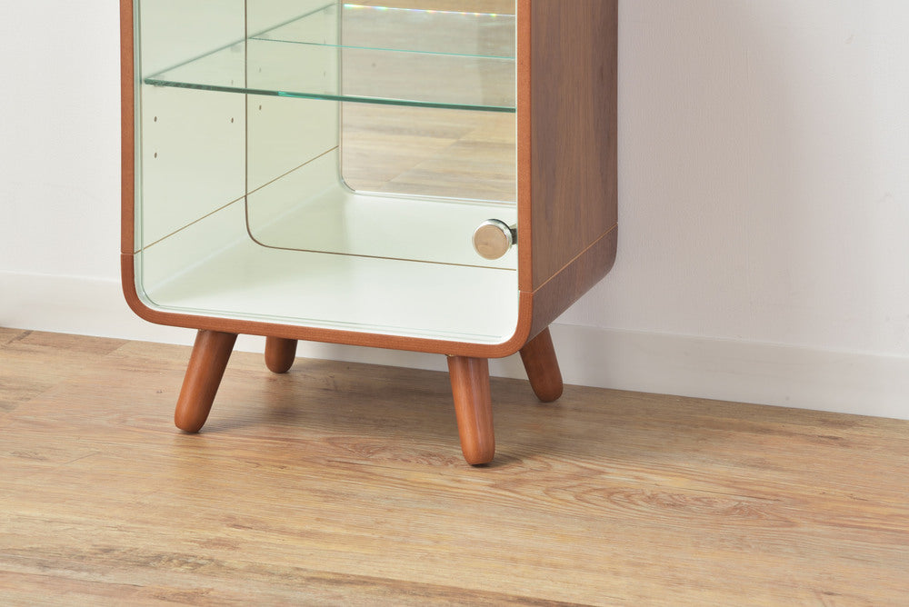 コレクションシェルフ ラック 棚 フィギュアケース ガラスラック リビング収納【az-poft-611】