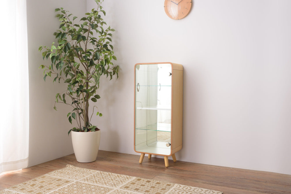 コレクションシェルフ ラック 棚 フィギュアケース ガラスラック リビング収納【az-poft-611】