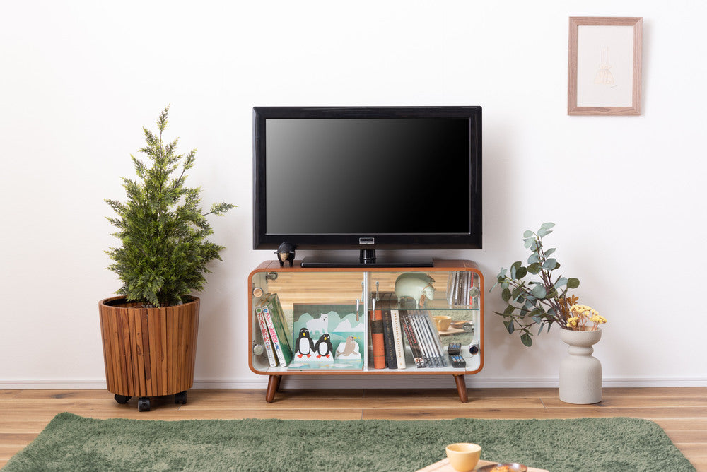 コレクションシェルフ ラック 棚 フィギュアケース ガラスラック リビング収納【az-poft-611】