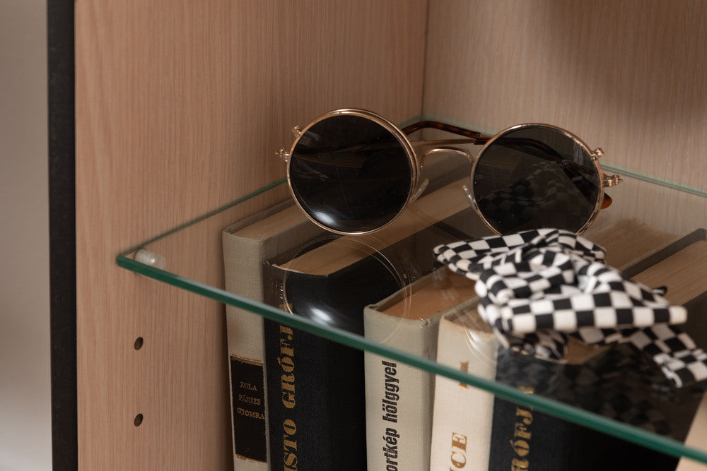 アーチ型 ガーリー コレクションシェルフ ラック 棚 フィギュアケース ガラスラック【az-poft-621】