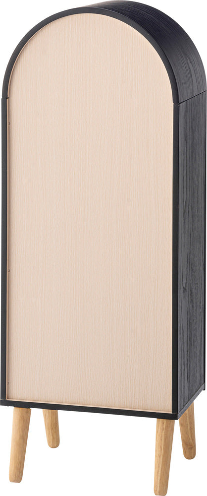 アーチ型 ガーリー コレクションシェルフ ラック 棚 フィギュアケース ガラスラック【az-poft-621】