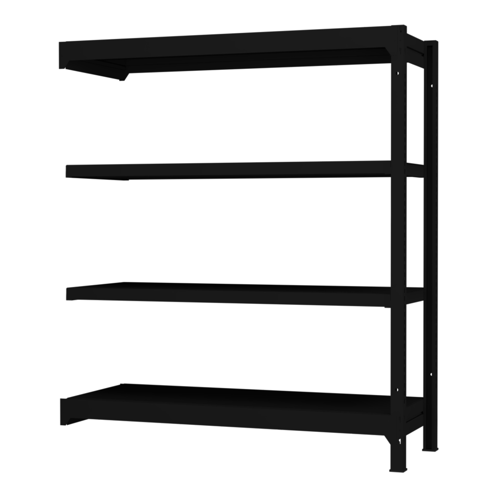 ブラック 連結可能 スチールラック