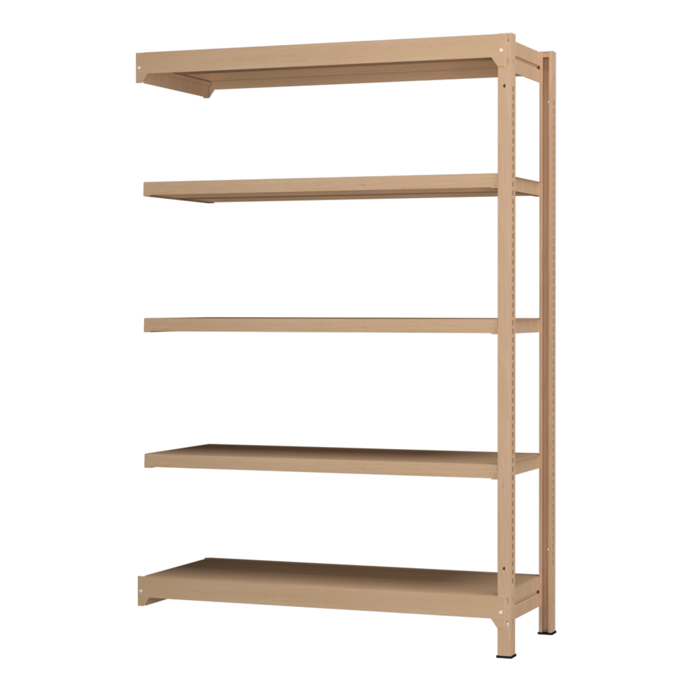 スチールラック 耐荷重200kg ナチュラル