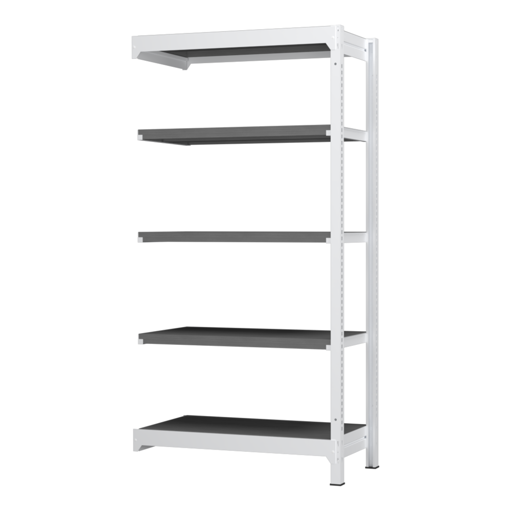 連結可能 アッシュグレー スチールラック