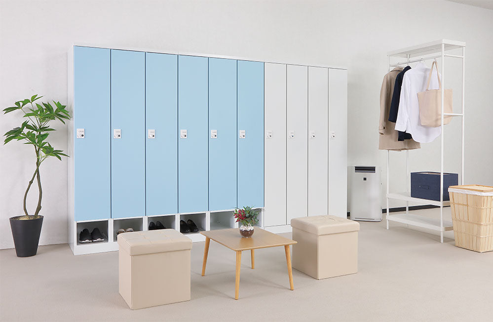 更衣用ロッカー 完成品 オール扉タイプ【オフィス家具市場】【HRK-LTT】