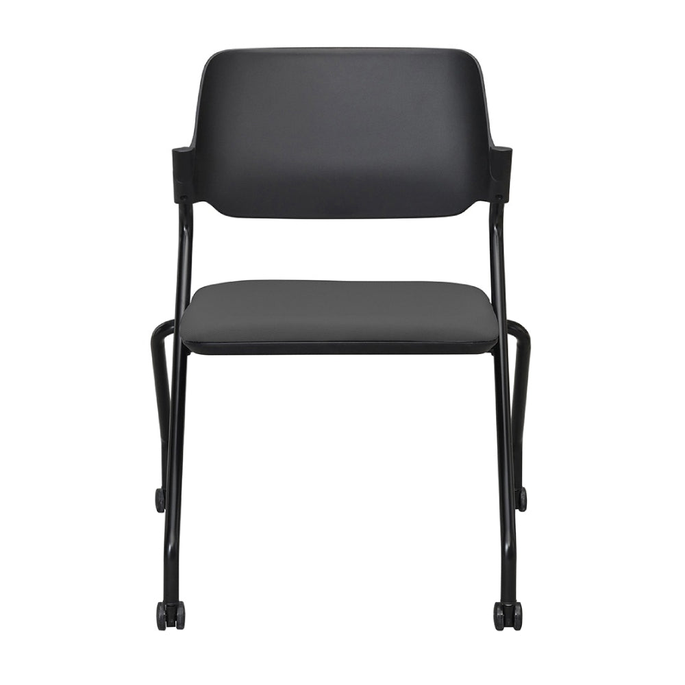 キャスター付き スタックチェア オフィスチェア