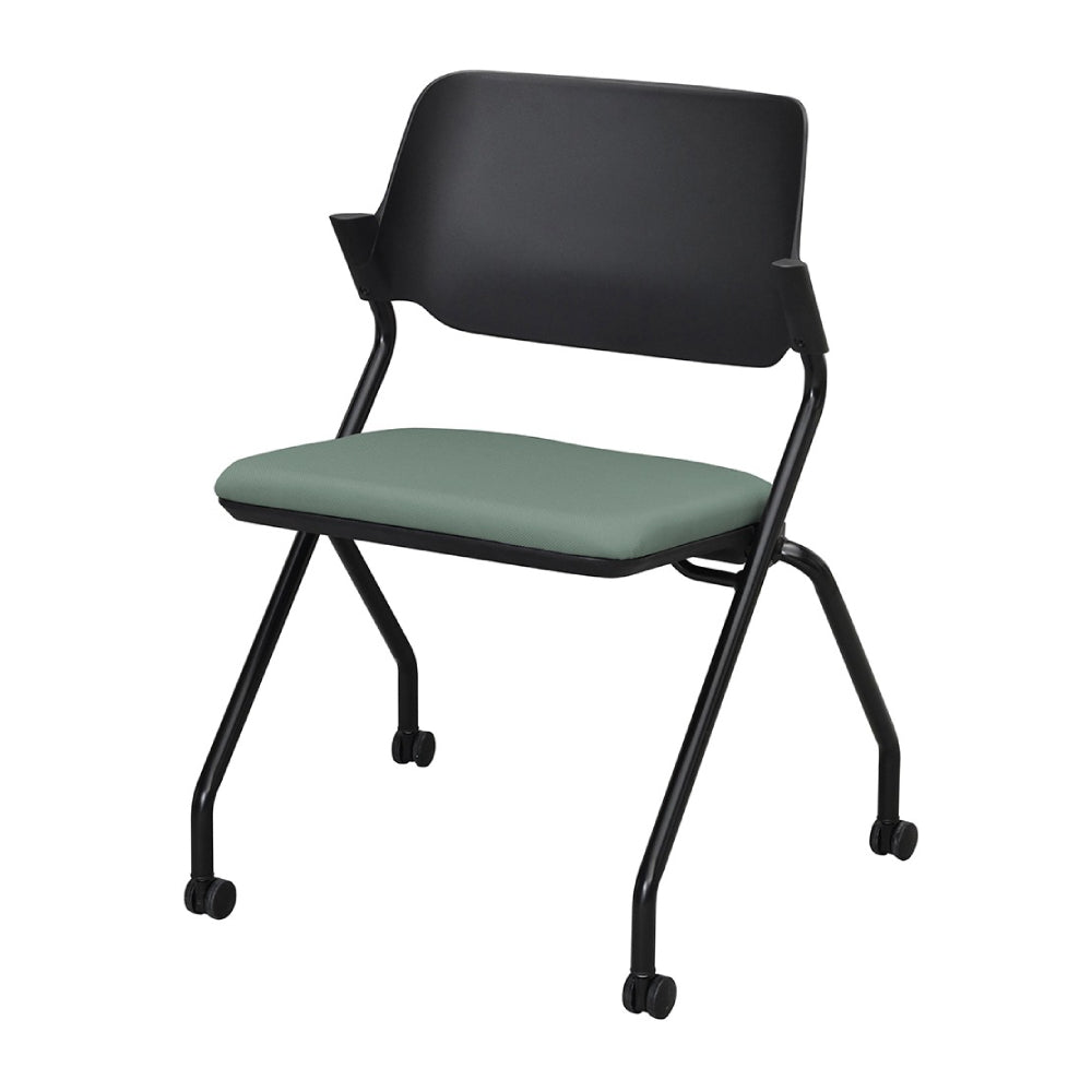 ネスティングチェア キャスター付き 肘無し