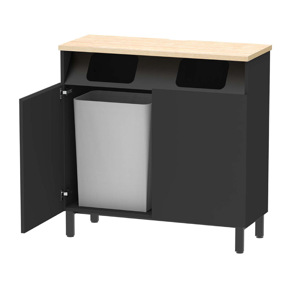 カウンター ダストボックス ブラック