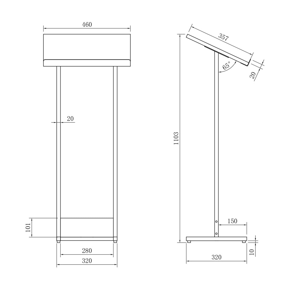 menu ディスプレイ A3サイズ