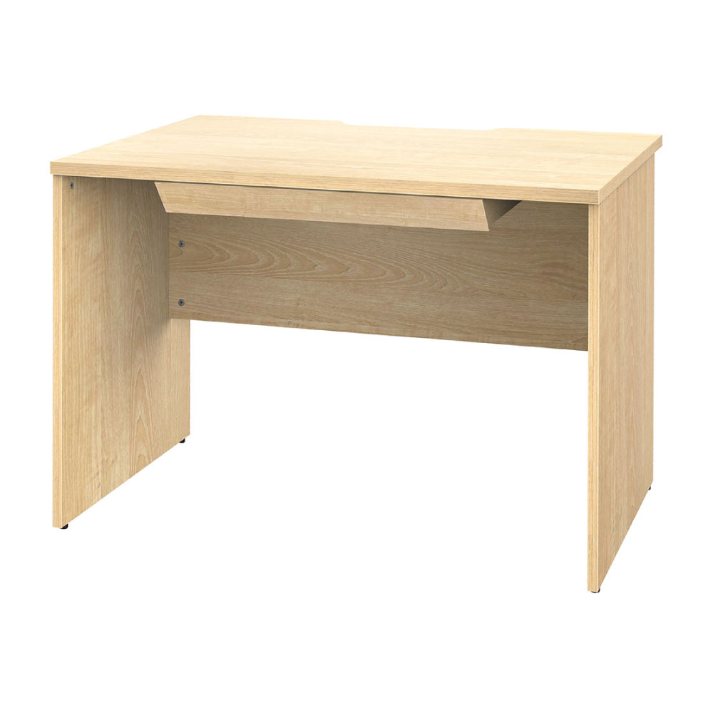 木製デスク ナチュラル 引出付き