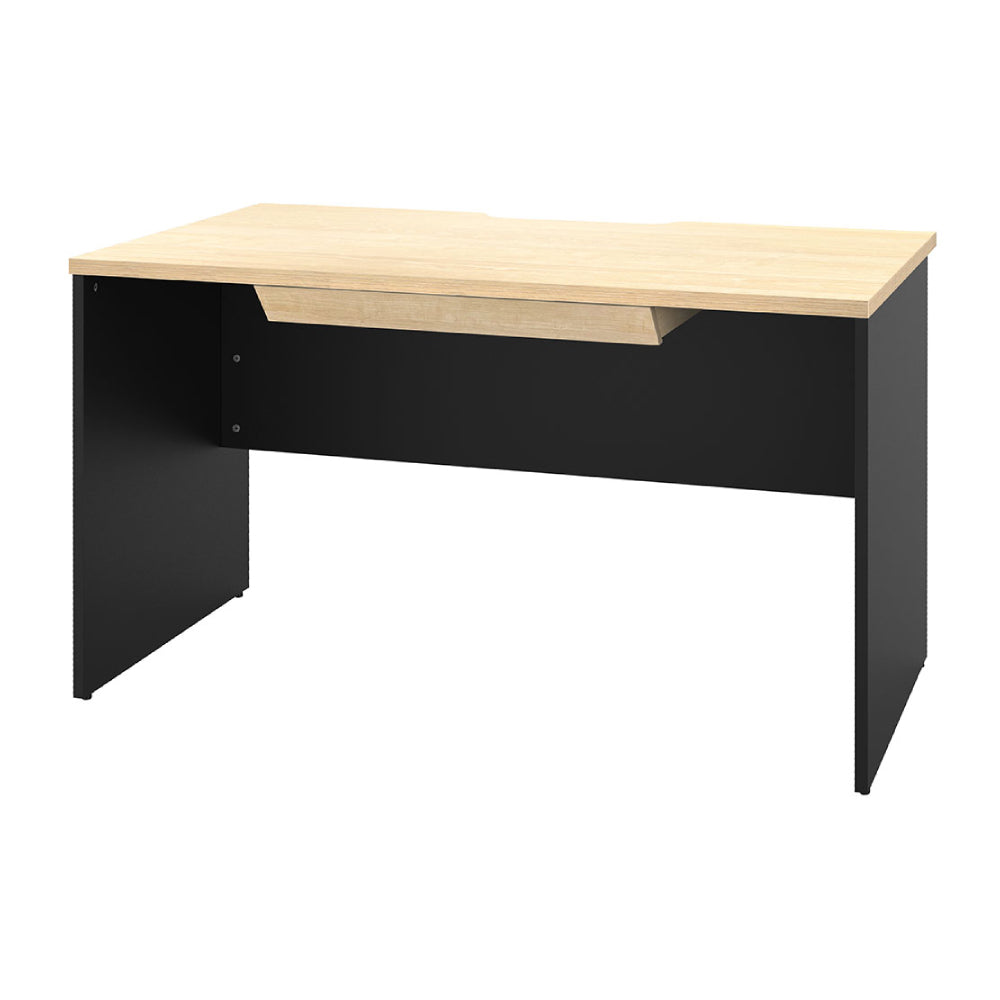 ナチュラル天板 デスクワーク 配線対応