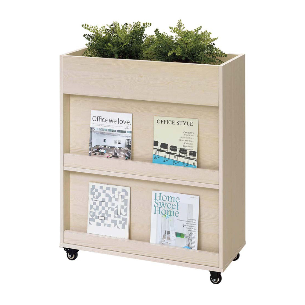 観葉植物のディスプレイ マガジンラック