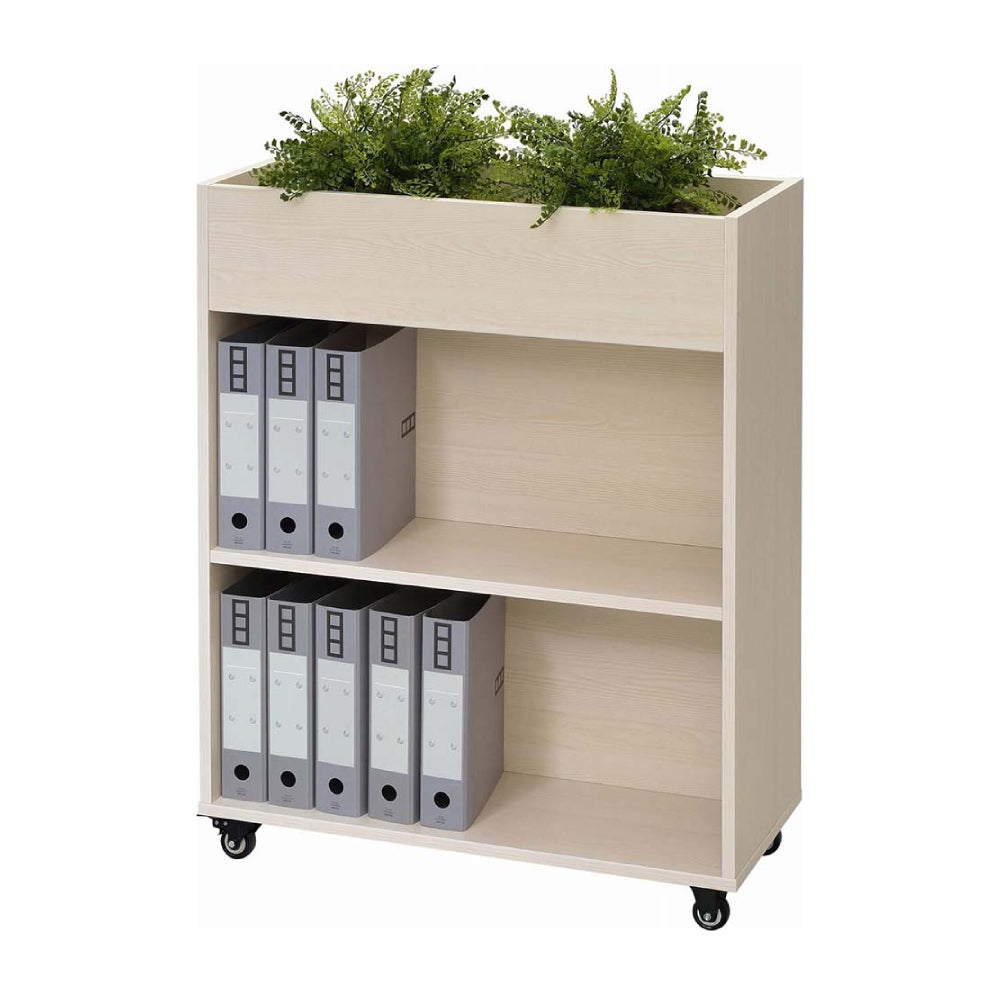 ファイル収納 植物ディスプレイ キャスター付き