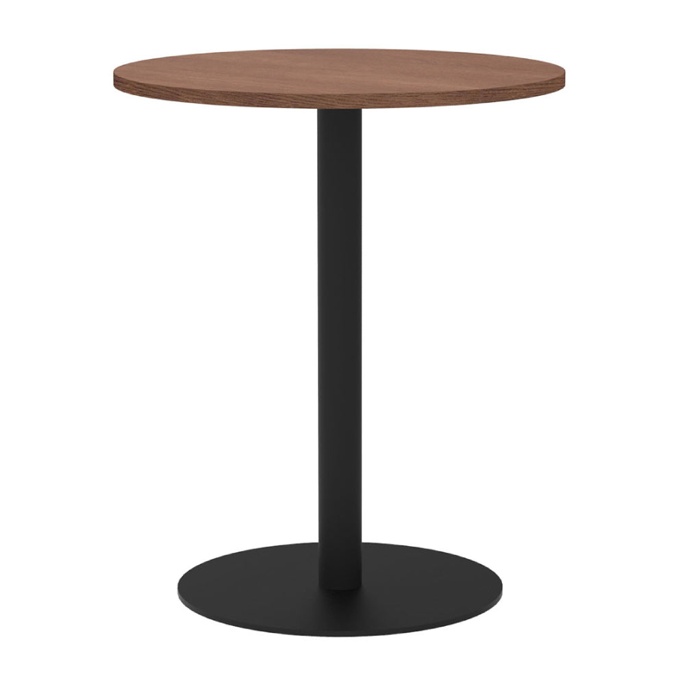 ウォルナット天板 1本脚 サイドテーブル